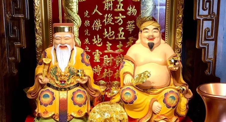 Tuyển chọn ảnh bàn thờ thần tài và hình ảnh thần tài ông địa