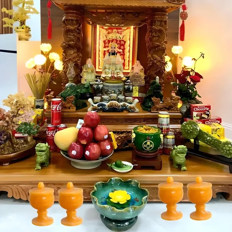 Bộ sưu tập ảnh bàn thờ thần tài với hình ảnh ông địa ông thần tài