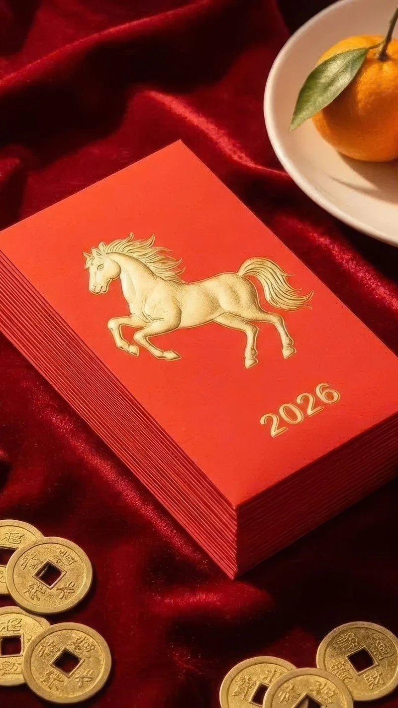 Không khí xuân tràn ngập nhờ Ảnh bao lì xì đỏ không khí xuân