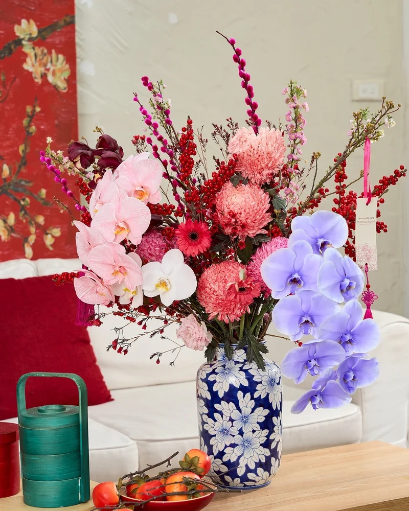 Trải nghiệm sống động nhờ Ảnh bình hoa Tết 4K