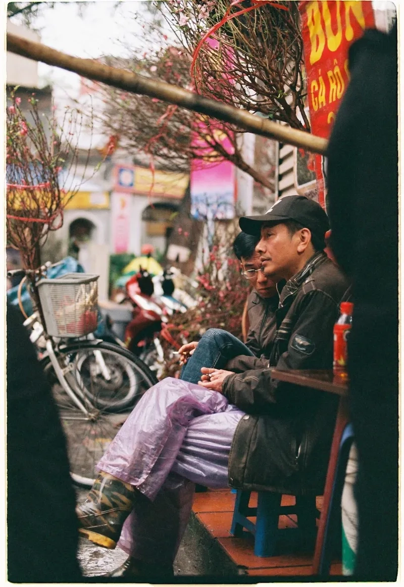 Lưu ảnh kỷ niệm chợ tết ngày xưa