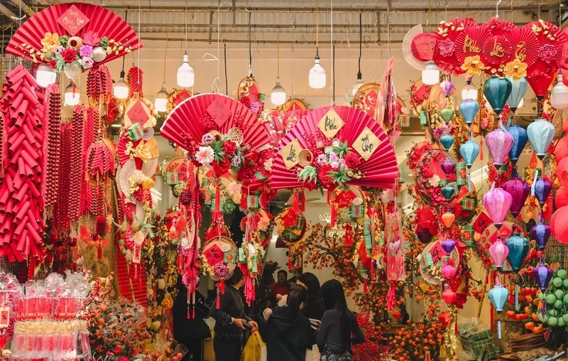 Nét không khí tết miền quê mộc mạc