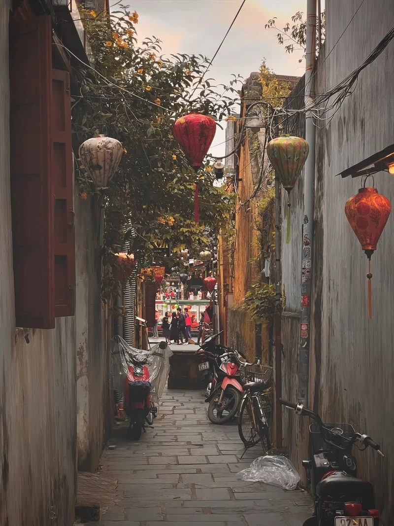 Tết thêm rộn rã cùng ảnh lồng đèn hội an tết