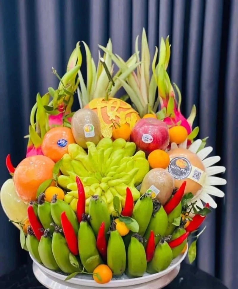 Trang trí Tết rực rỡ với ảnh mâm ngũ quả đẹp
