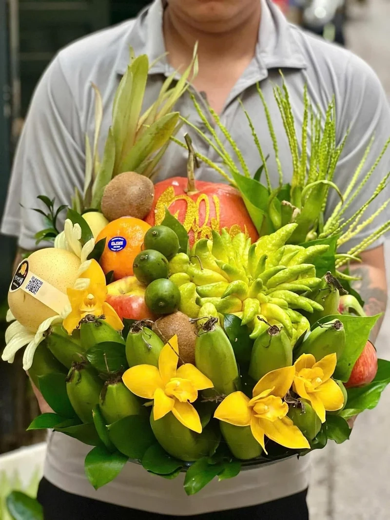 Đón xuân may mắn cùng ảnh mâm ngũ quả tết