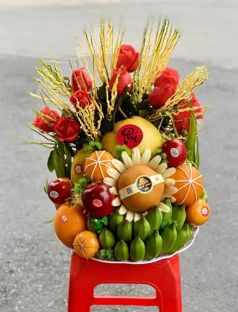 Tinh hoa Việt hiện qua ảnh mâm ngũ quả việt nam