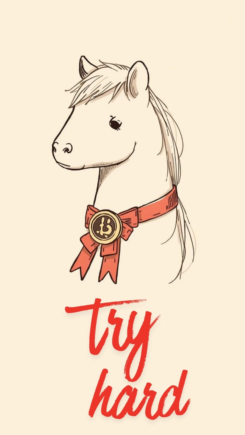 Ngựa chibi ăn cỏ xanh mướt giữa cánh đồng