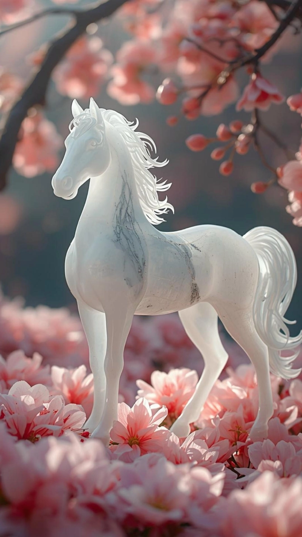 Hình nền ngựa thần tài gõ cửa đem lại vinh hoa