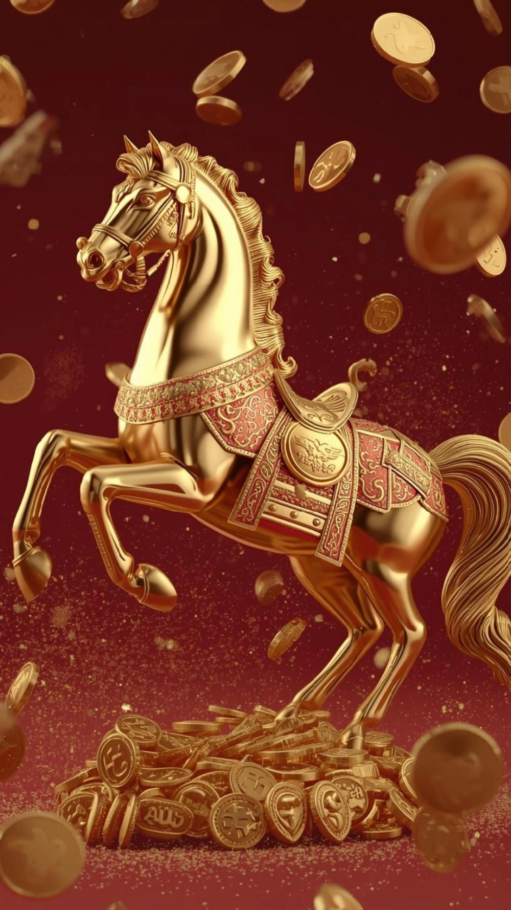 Ảnh ngựa bính ngọ khai xuân đón vận hội mới