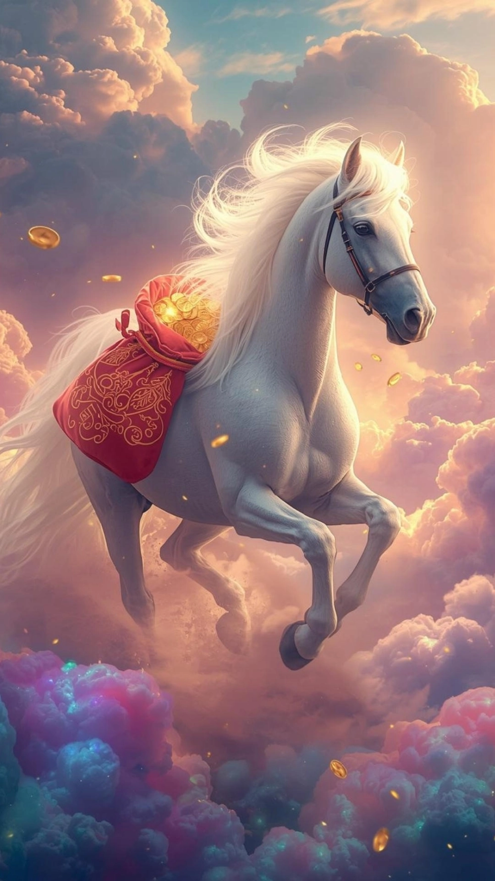 Ngựa bính ngọ phong cách midjourney đầy tính nghệ thuật