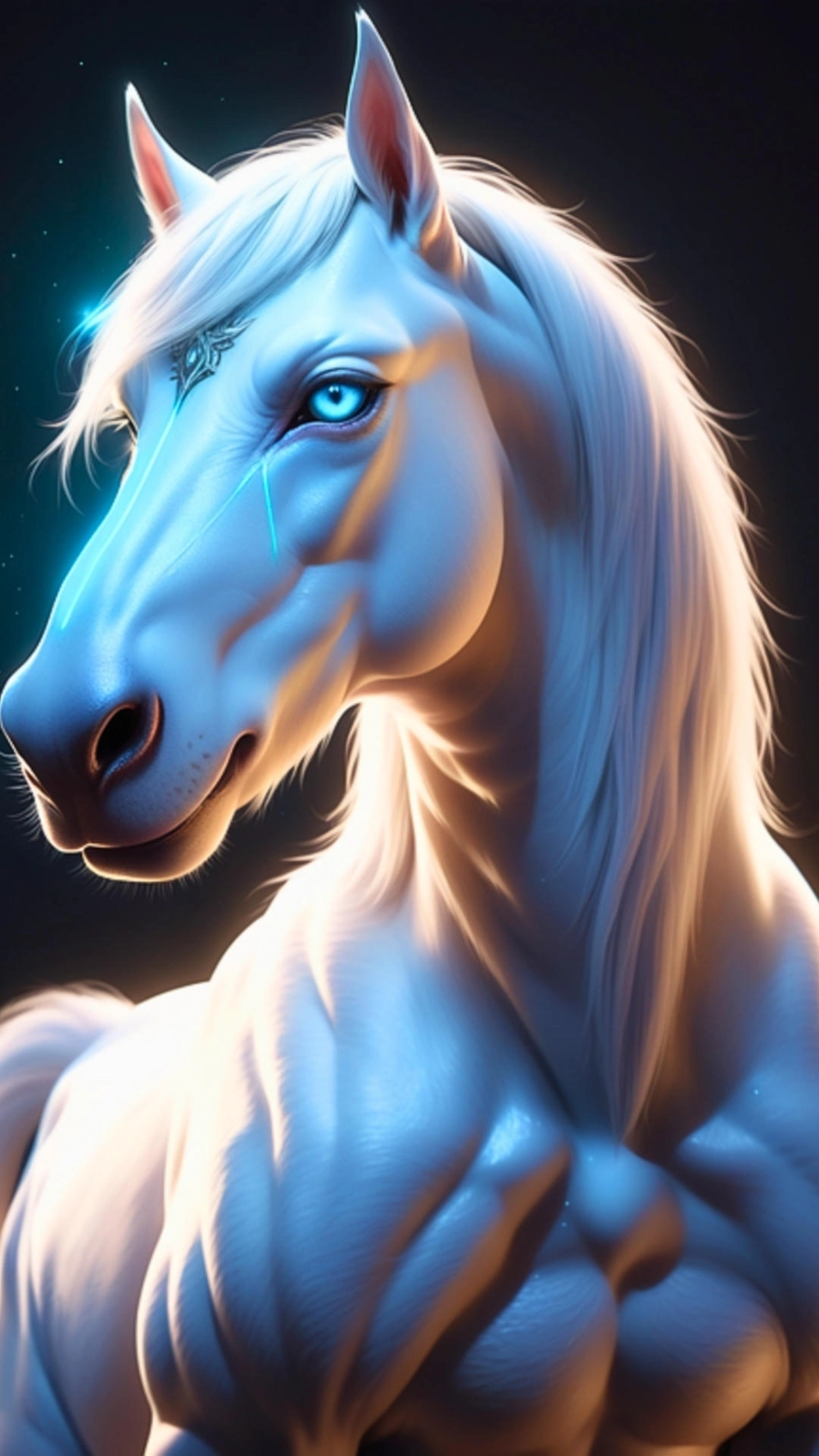 Hình nền ngựa ai đẹp mê hồn với phong cảnh thiên nhiên hùng vĩ