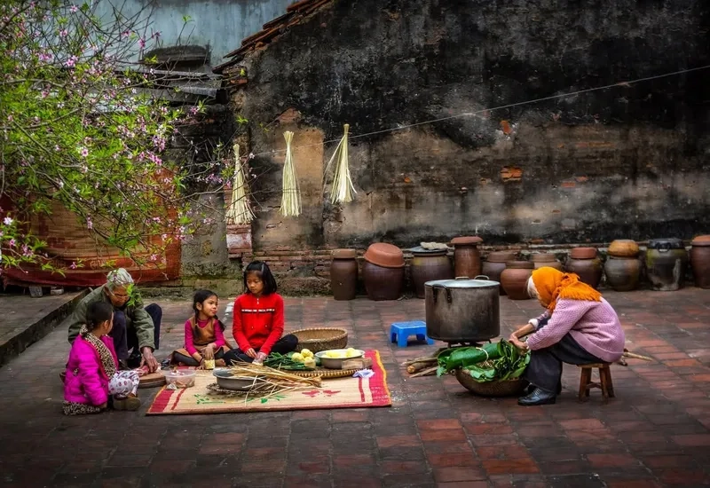 Nét tết quê em tràn đầy hy vọng mới