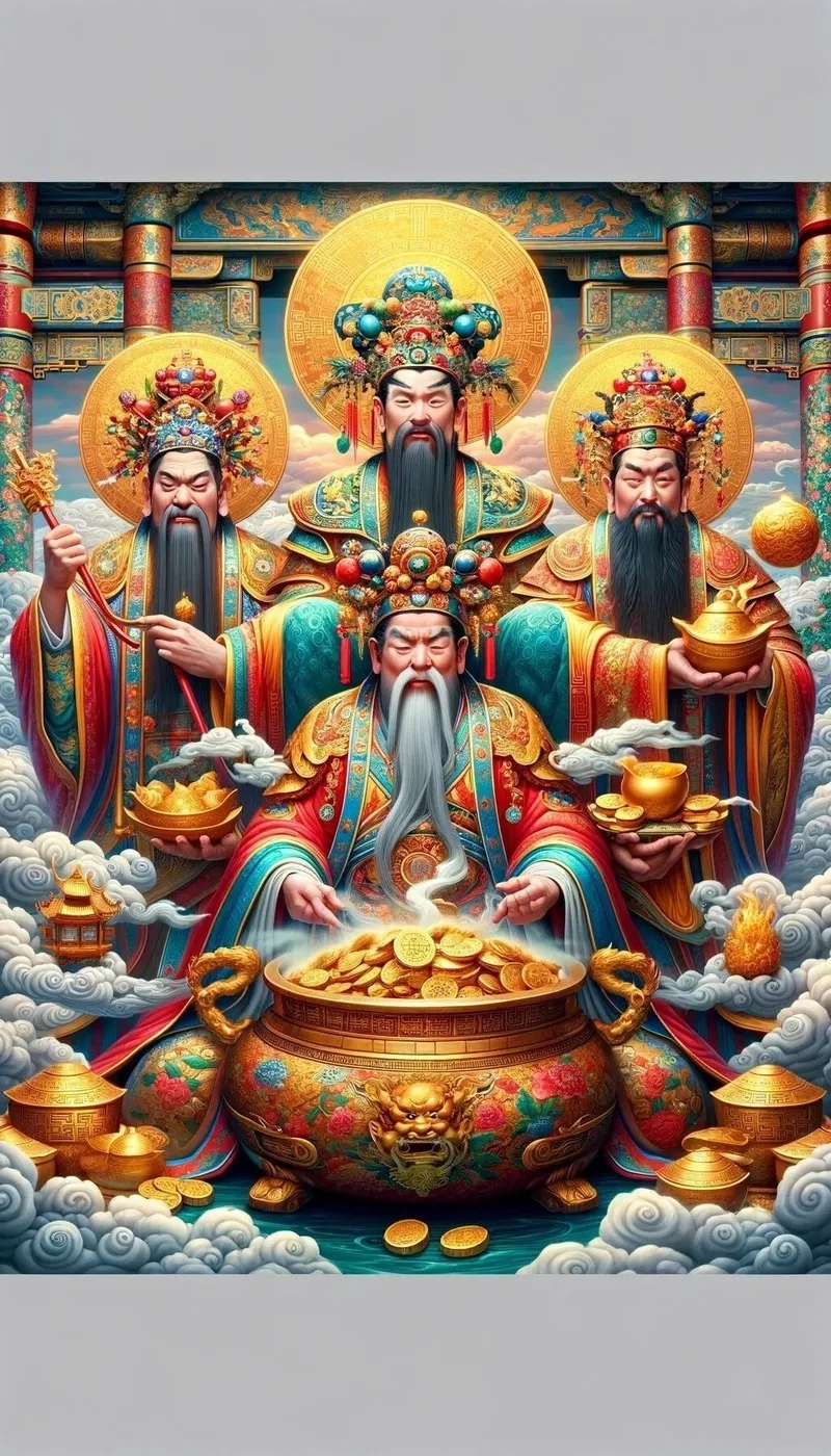 Chiêm ngưỡng ảnh thần tài sống động qua ảnh ông thần tài