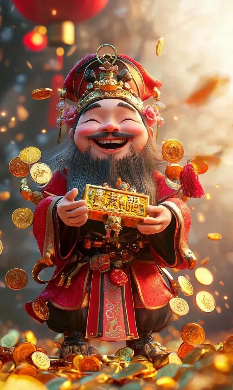 Ảnh thần tài 4k chiêu tài hút lộc mạnh mẽ