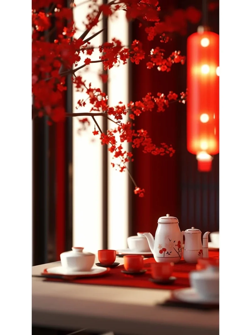 Ngày xuân thêm tươi mới nhờ ảnh tiểu cảnh tết ngày xuân