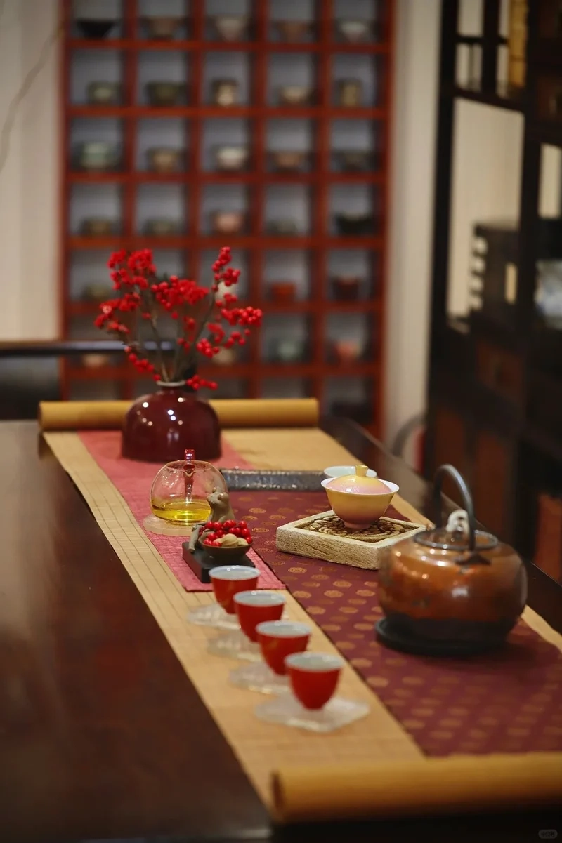 Chi tiết tinh tế nhờ Ảnh trà Tết chụp cận cảnh