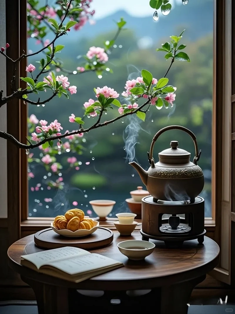 Mừng năm mới rực rỡ với Ảnh trà Tết mừng năm mới