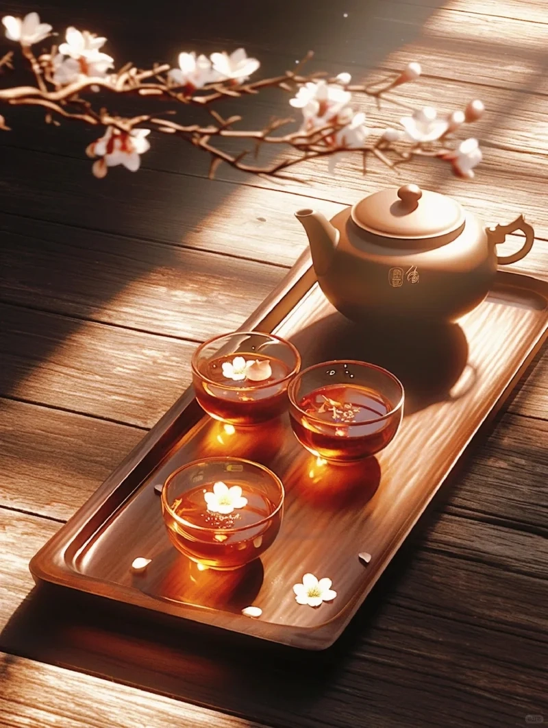 Tạo không khí Tết trọn vẹn với Ảnh trà Tết không khí Tết