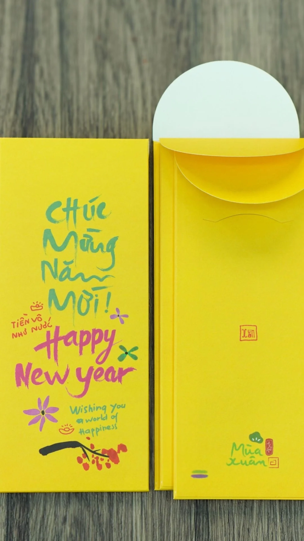 Nghệ thuật Tết rực rỡ qua Hình nền bao lì xì nghệ thuật