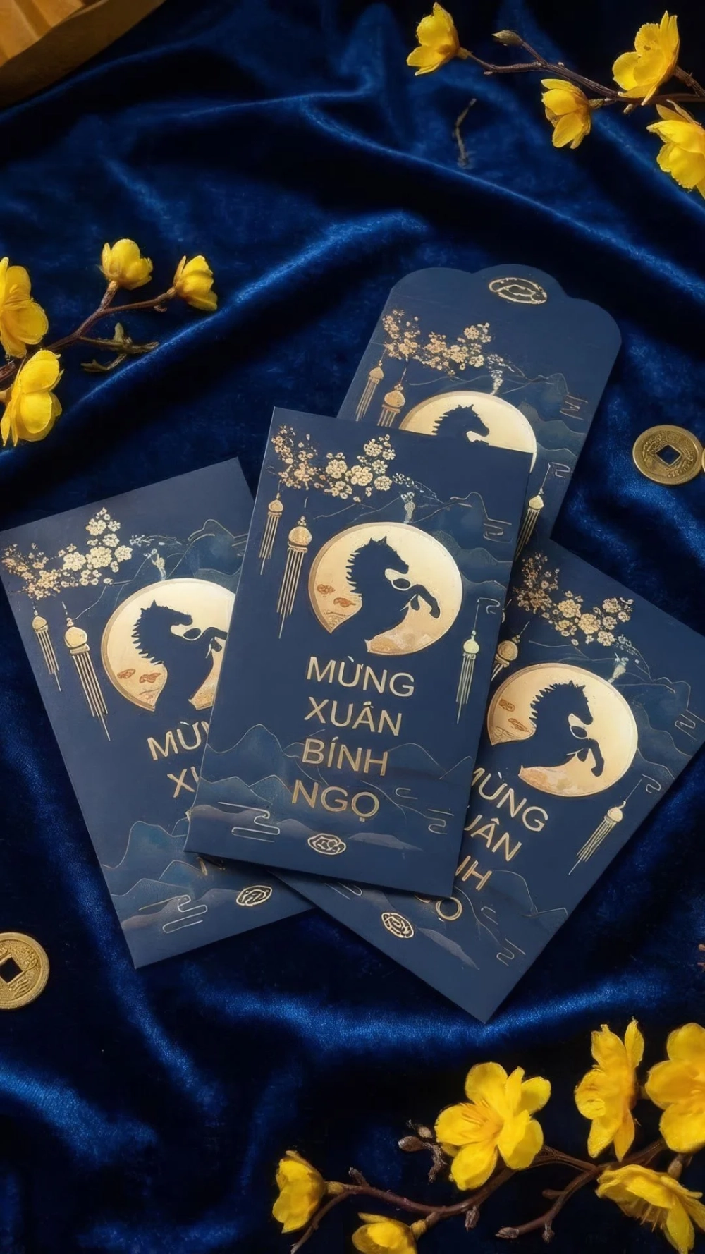 Vẻ đẹp cổ điển qua Hình nền bao lì xì vintage