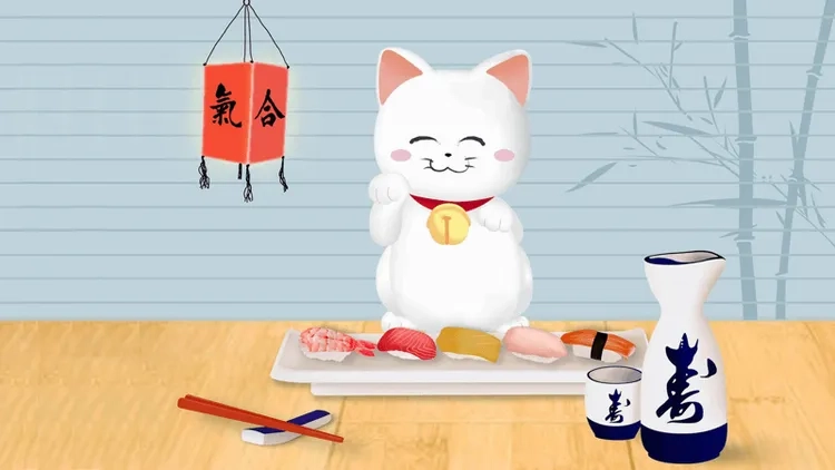 Hình nền chiêu tài phong thủy cân bằng năng lượng