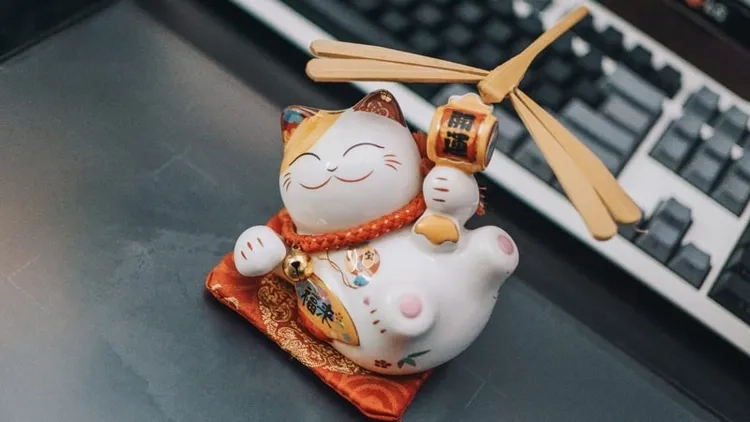 Hình nền chiêu tài mệnh thủy hài hòa dòng chảy