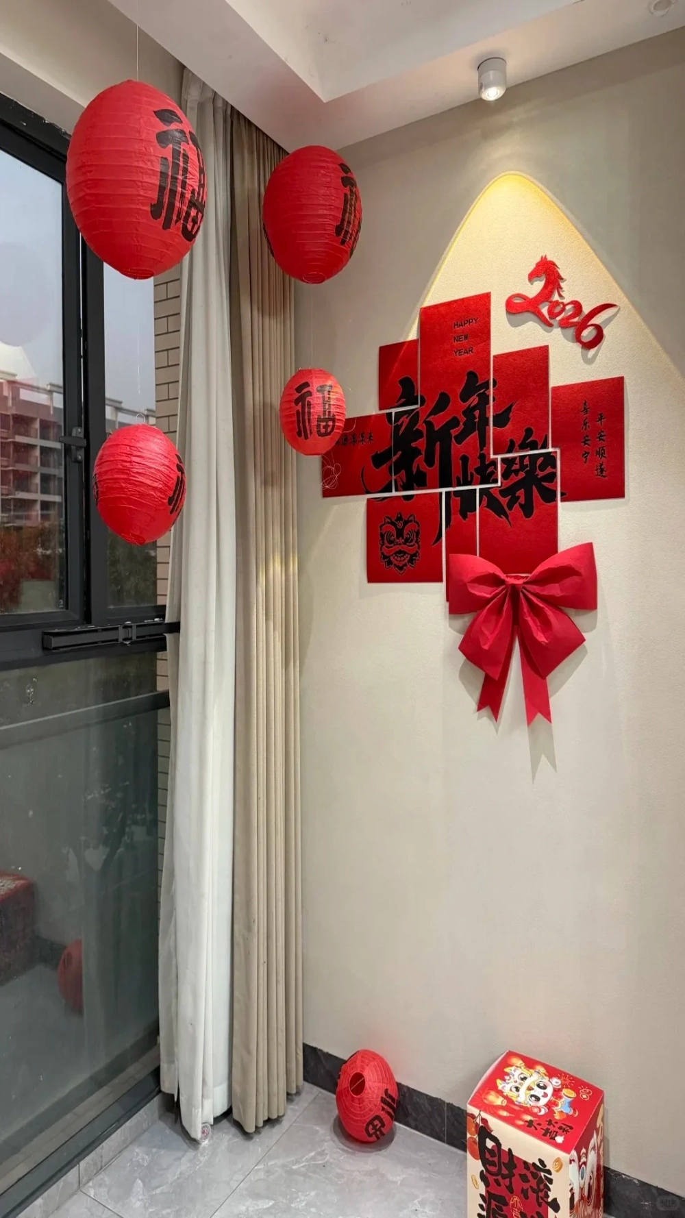 Trang trí không gian Tết lung linh nhờ Hình nền góc Tết đẹp trang trí