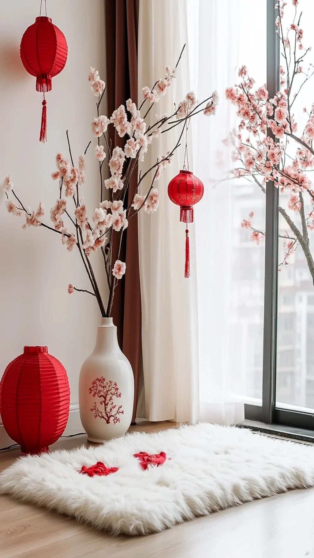 Hình ảnh sắc nét với Hình nền góc Tết đẹp Full HD