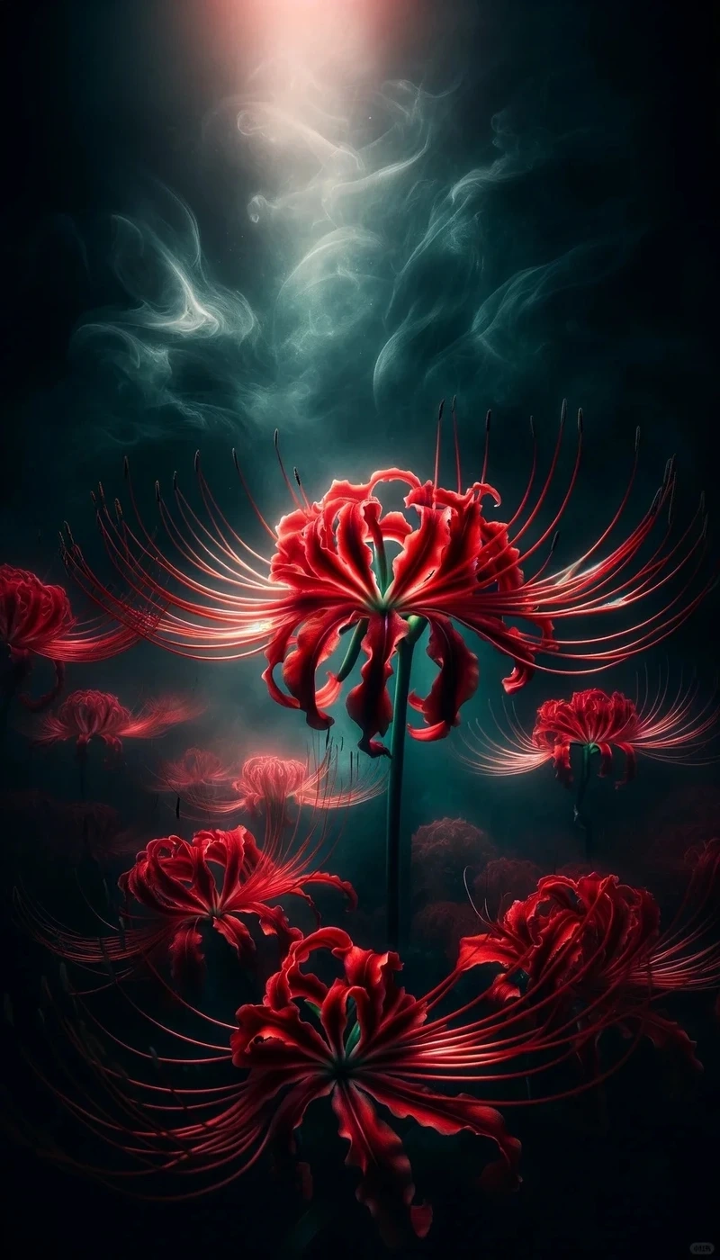 Chạm đến cảm xúc hình nền hoa bỉ ngạn tâm linh