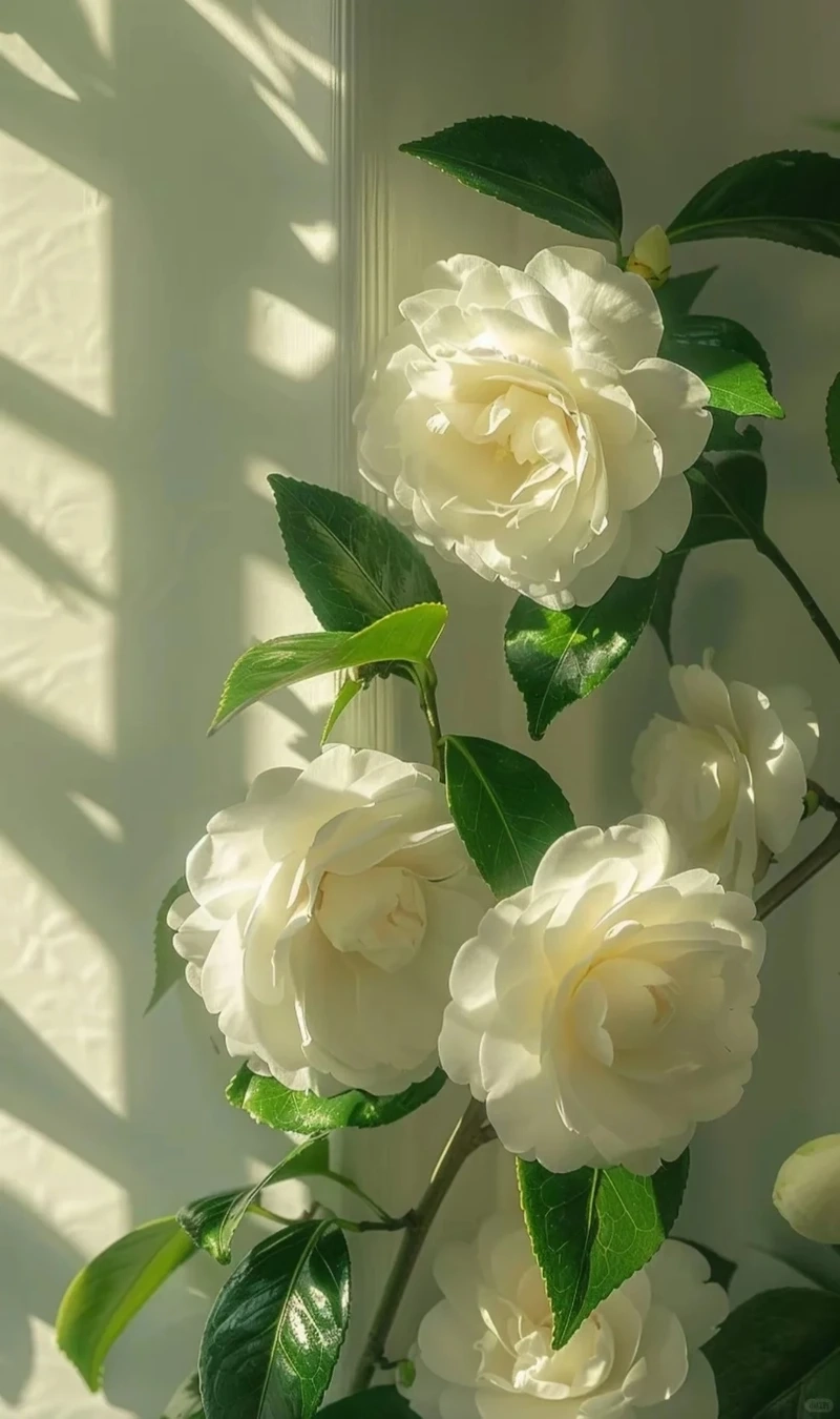 Hình nền hoa hải đường ngày xuân lan tỏa sắc xuân tươi mới