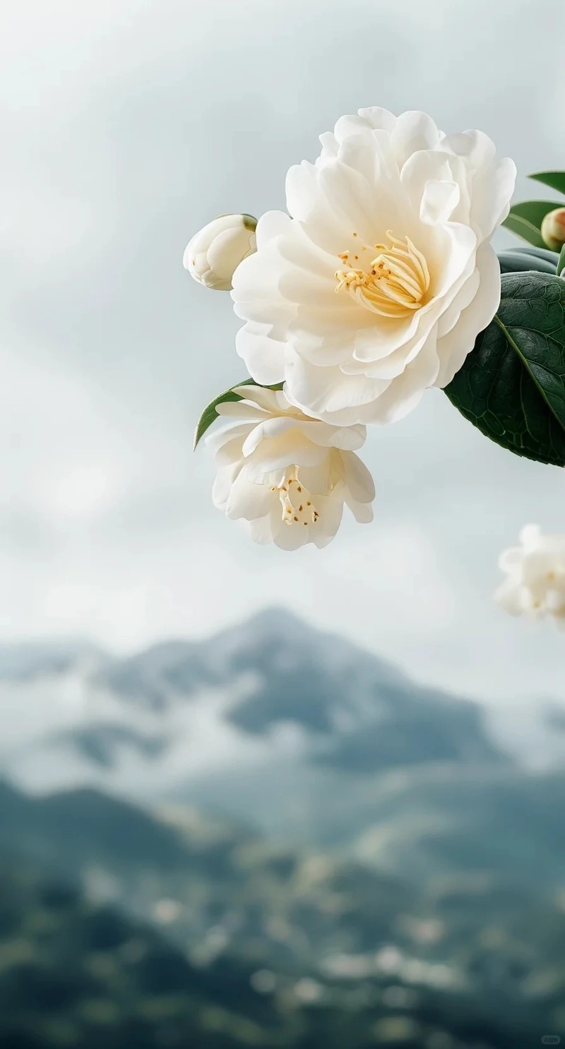 Hình nền hoa hải đường may mắn gửi gắm điều lành