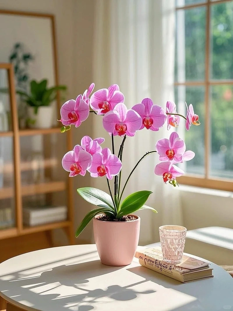 Hình nền hoa lan hồ điệp tinh tế thể hiện gu thẩm mỹ