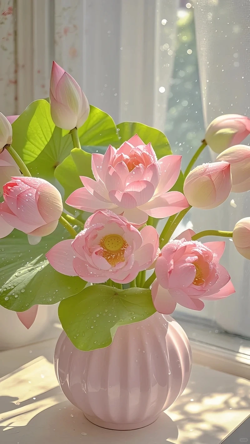 Ý nghĩa sâu sắc của hình nền hoa sen hồng