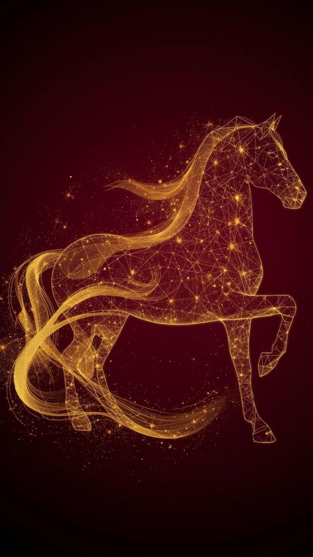 Linh vật ngựa mạ vàng 24k mang lại tài lộc