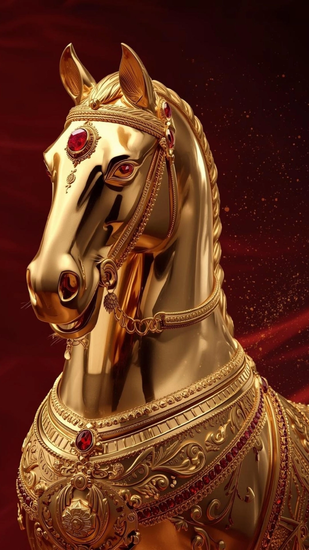 Ngựa sang trọng tết 2026 biểu tượng của sự may mắn