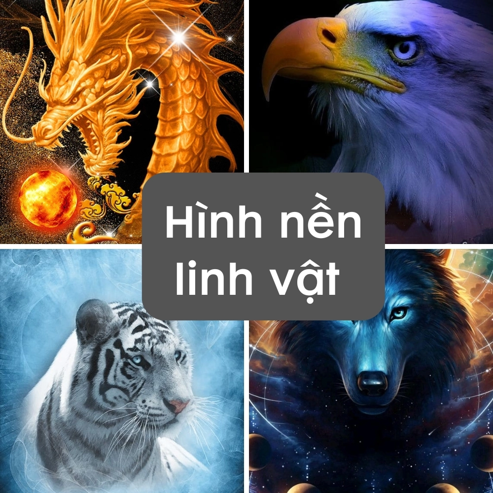 Vẻ đẹp của hình nền linh vật kỹ thuật số