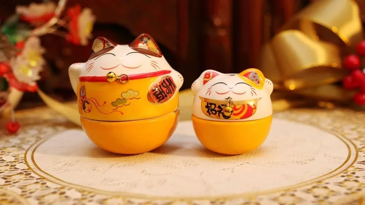 Mỗi ánh nhìn đều thích với hình nền mèo thần tài