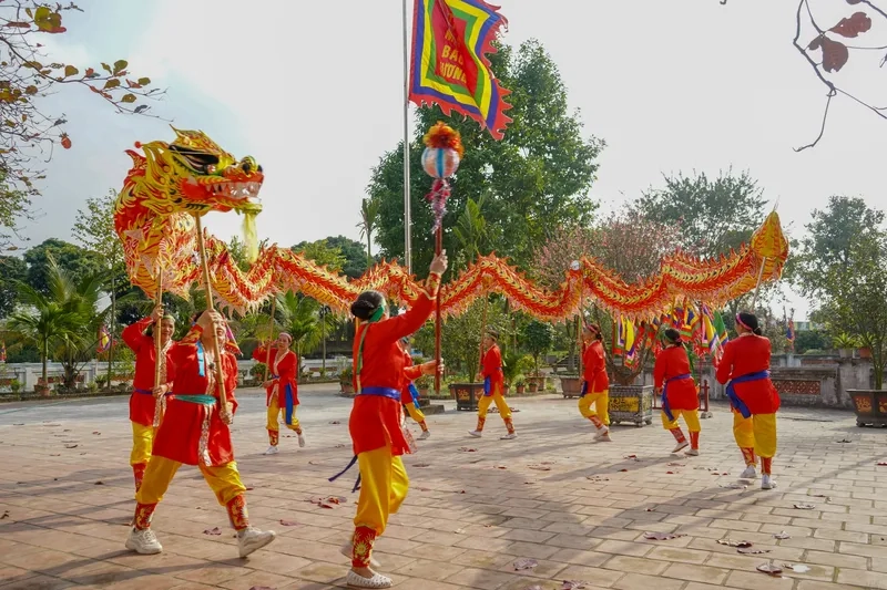 Xem ảnh múa rồng dân gian cổ truyền