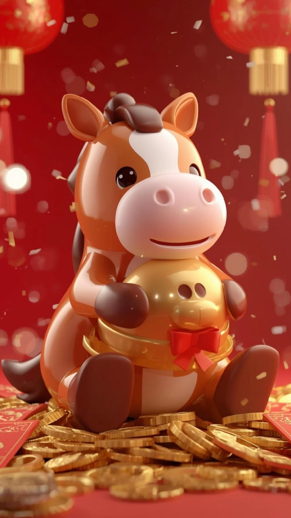 Hình nền ngựa 3d cho máy tính độ phân giải cao cực nét