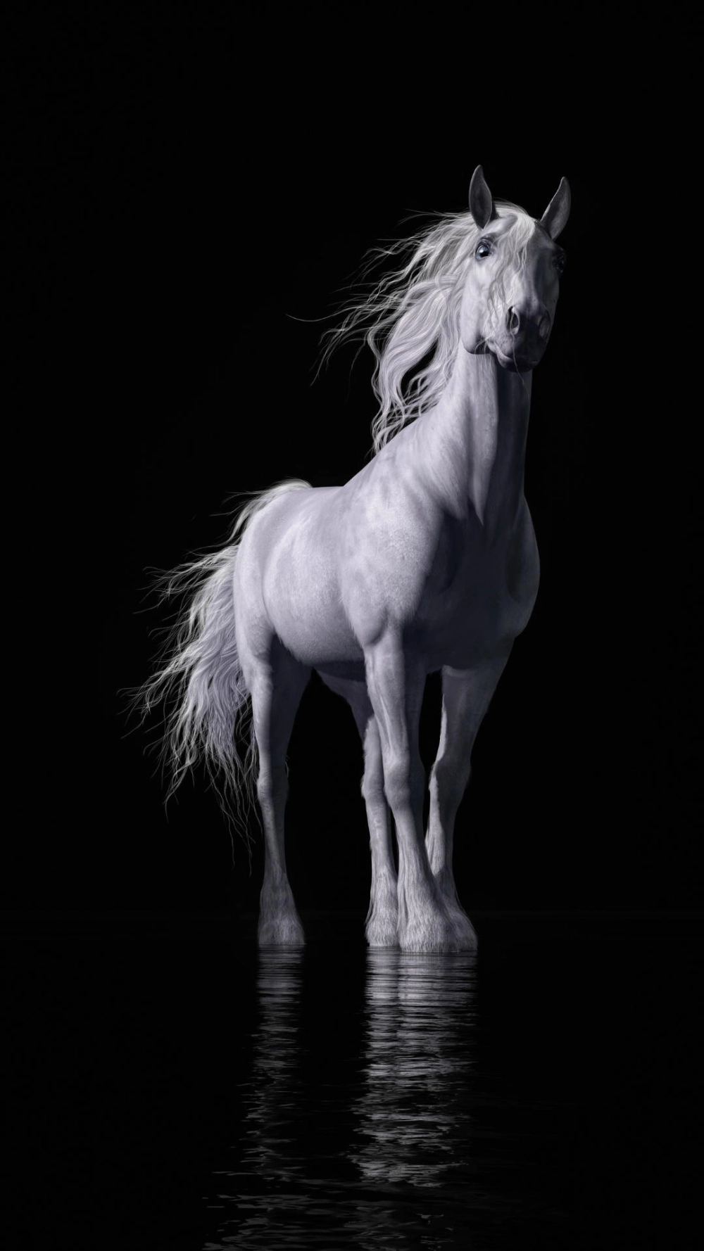 Hình nền ngựa 4k 3d sống động như thật