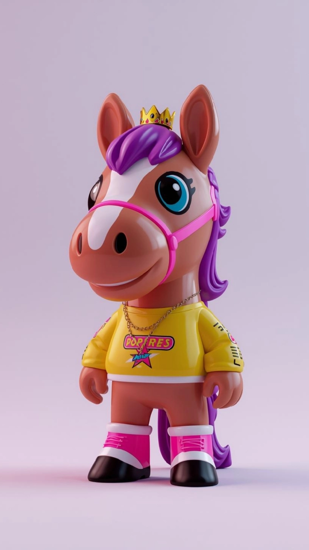 Hình nền ngựa đôi cute cho iphone dành cho cặp đôi