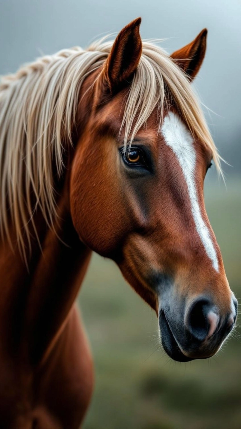 Hình nền ngựa tai thỏ cute che khuyết điểm tinh tế