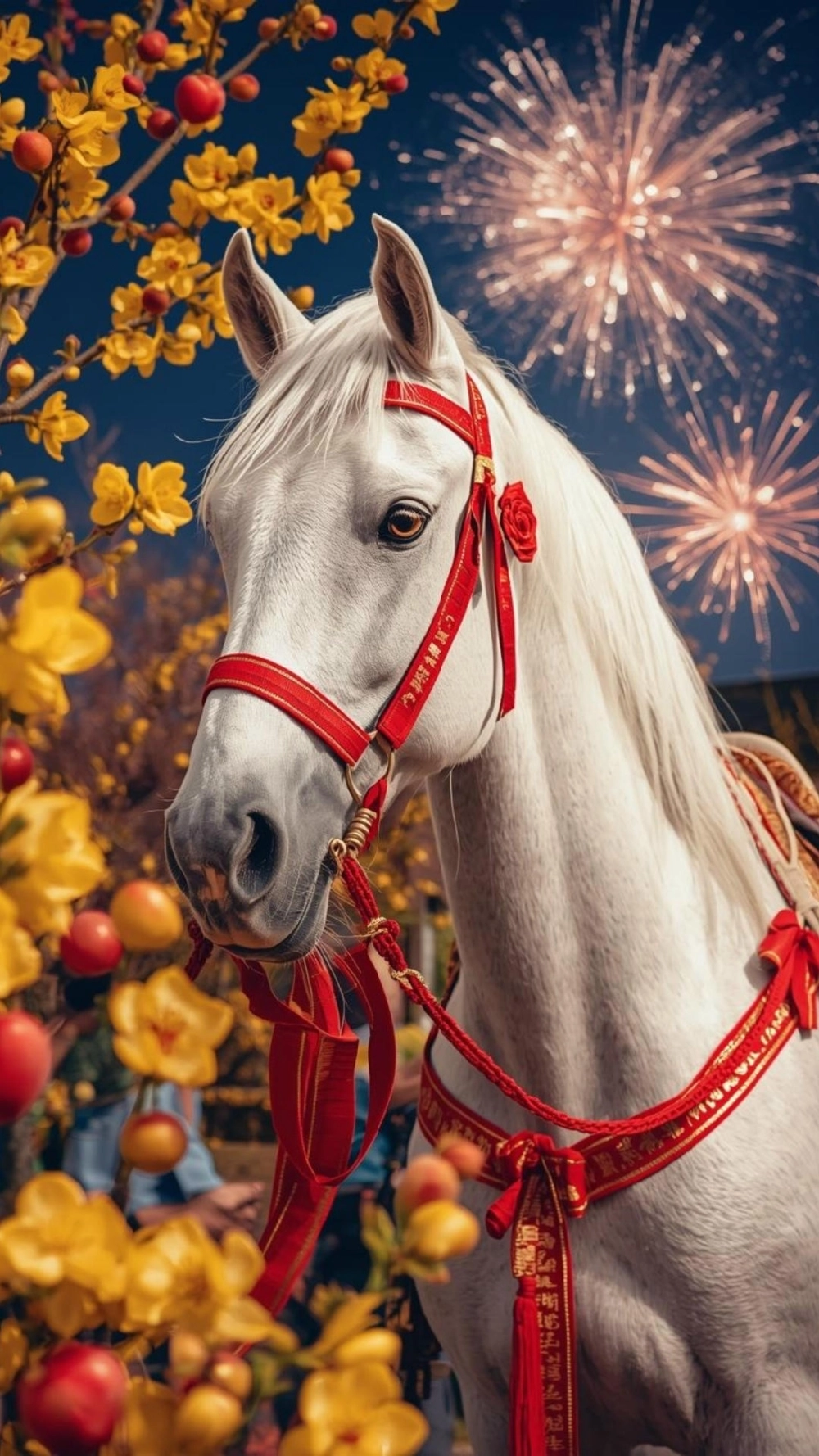 Ảnh ngựa phát lộc chibi dễ thương cho bạn trẻ