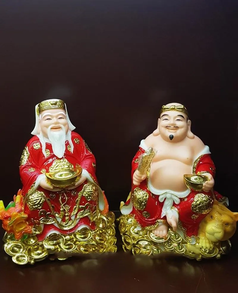 Chi tiết sống động từ hình nền ông địa thần tài 4k