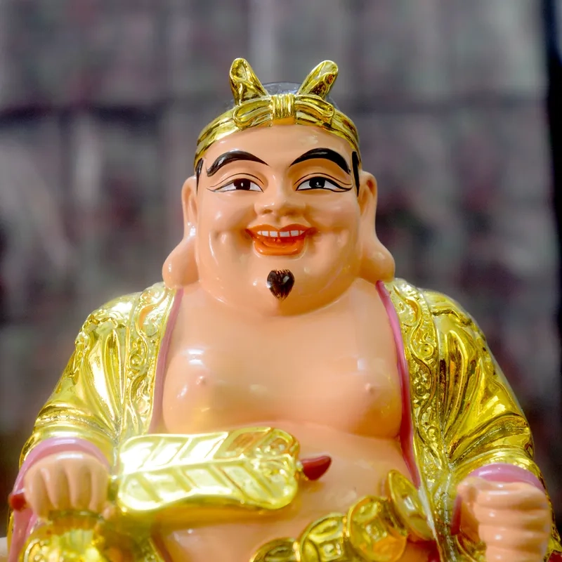 Gửi gắm niềm tin qua hình nền ông địa thần tài may mắn