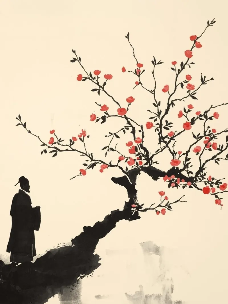 Xem ông đồ viết câu đối đỏ thắm