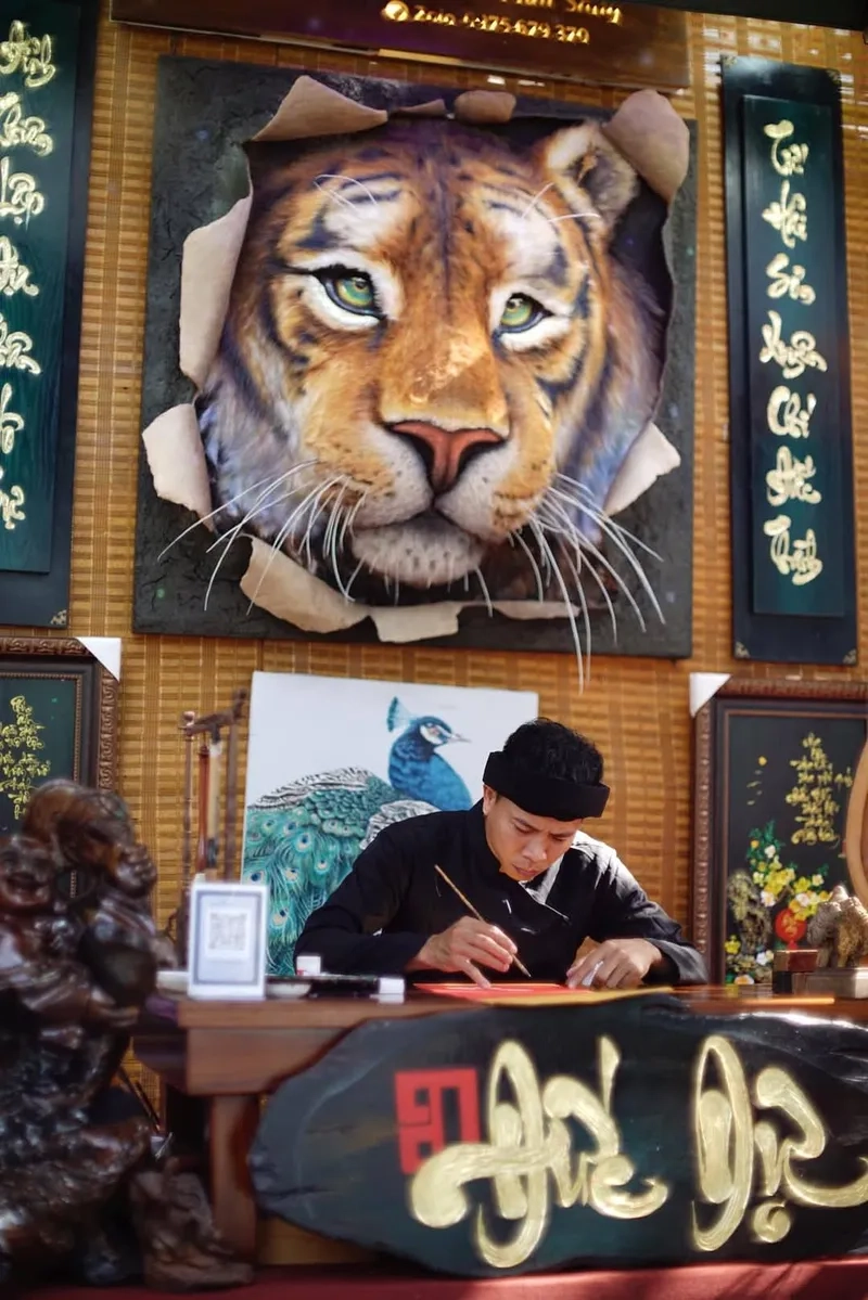 Mẫu hình nền mực tàu giấy đỏ đẹp