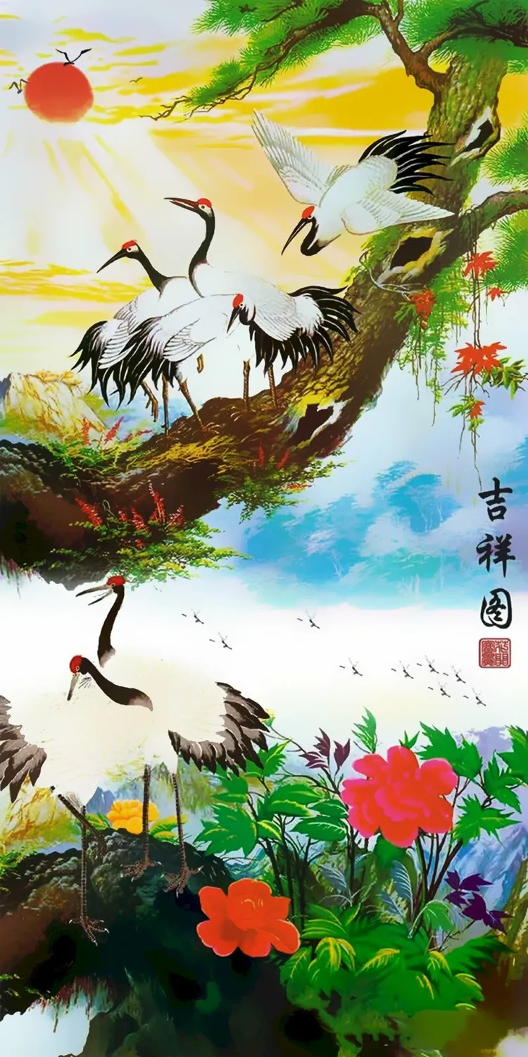 Hình nền cây tiền vàng tạo cảm giác sung túc đủ đầy