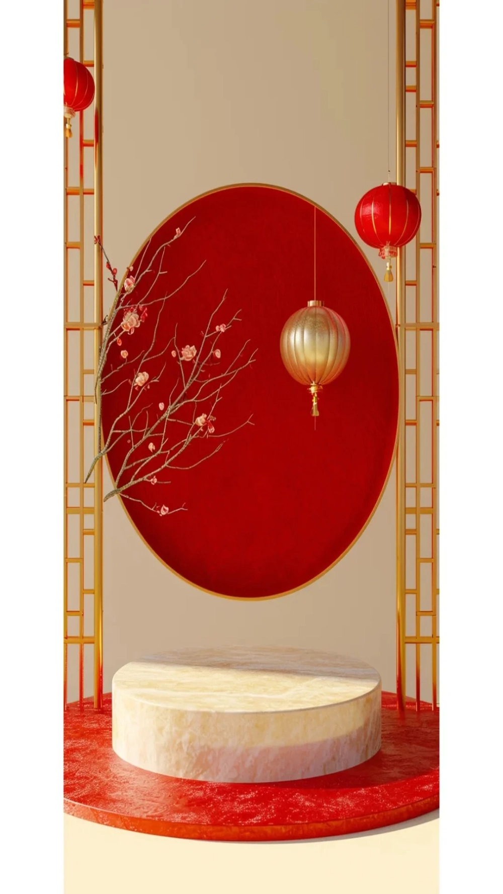 Điểm nhấn Tết ấn tượng qua Hình nền phụ kiện Tết decor