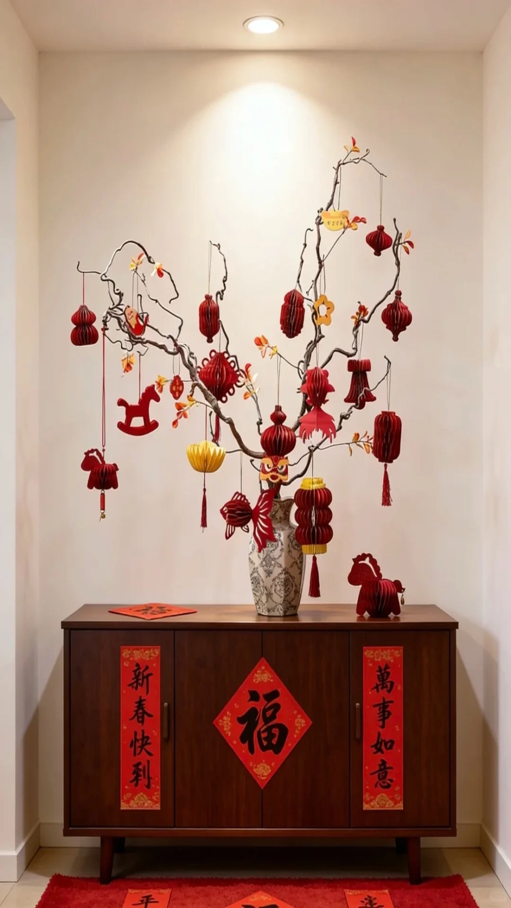 Mang may mắn đầu năm với hình nền phụ kiện tết may mắn